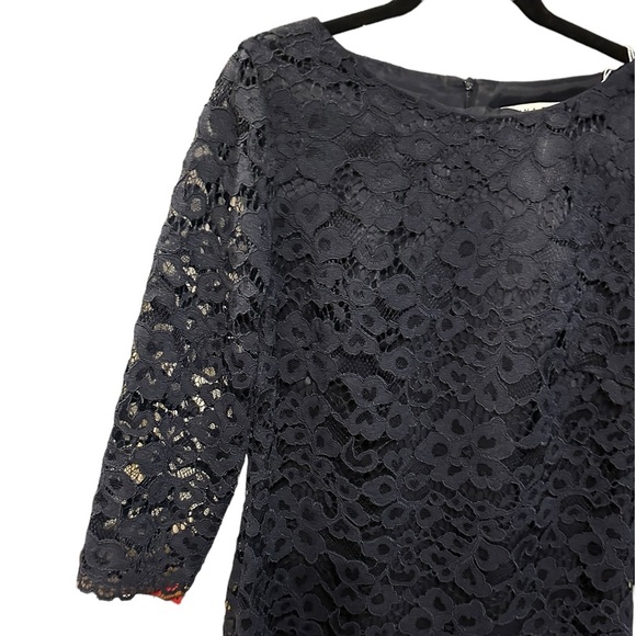 Trina Turk black lace mini dress size 12 - Picture 8 of 11